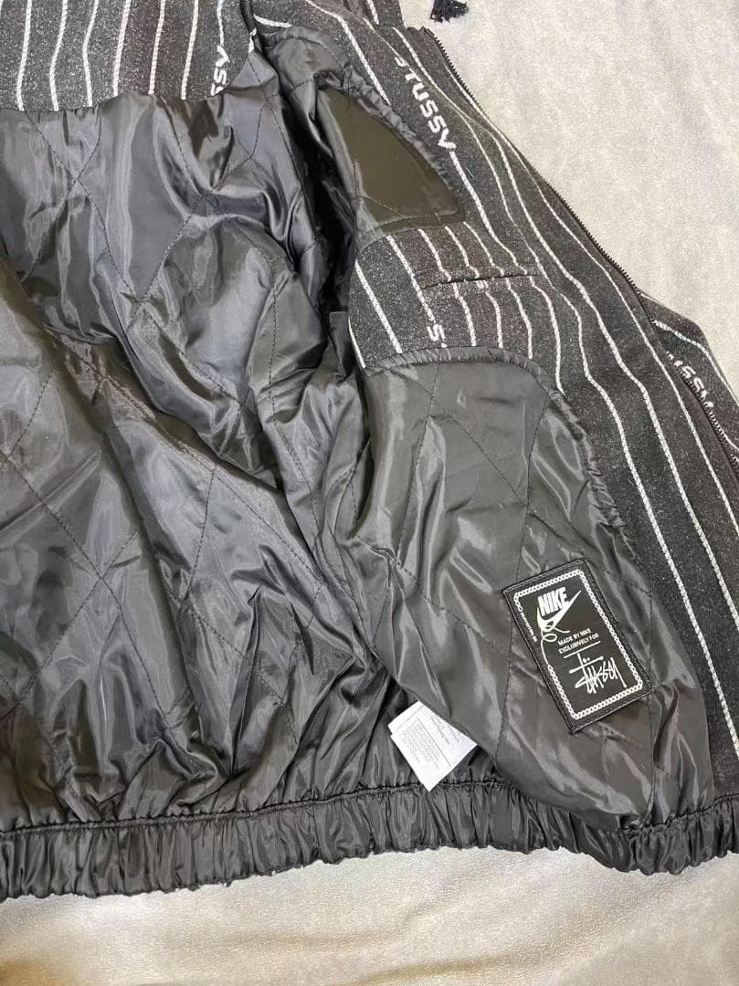 Nike Stussy ストライプジャケット S