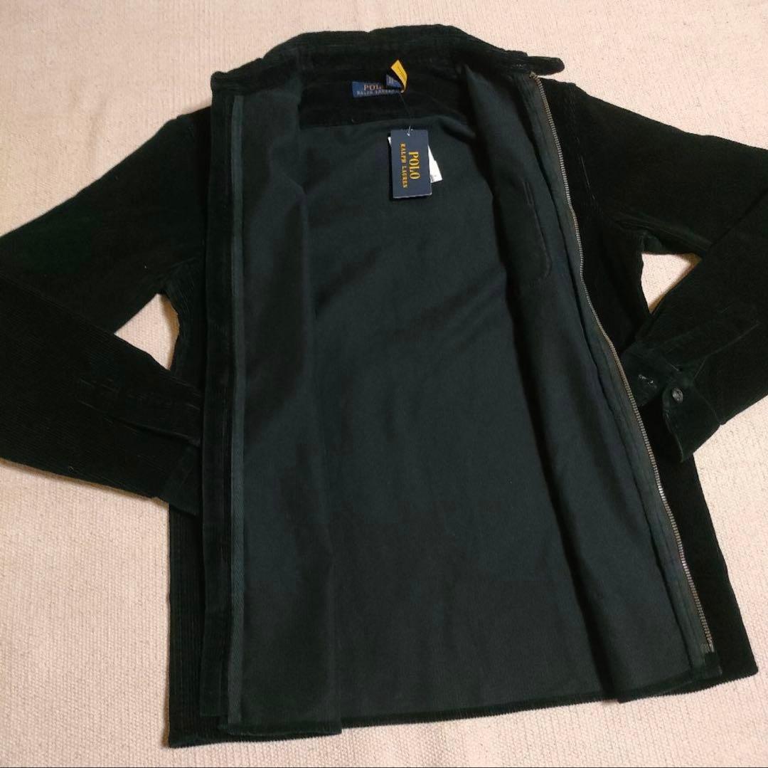 ラルフローレン コーデュロイ ジャケット パンツ 上下セット 黒