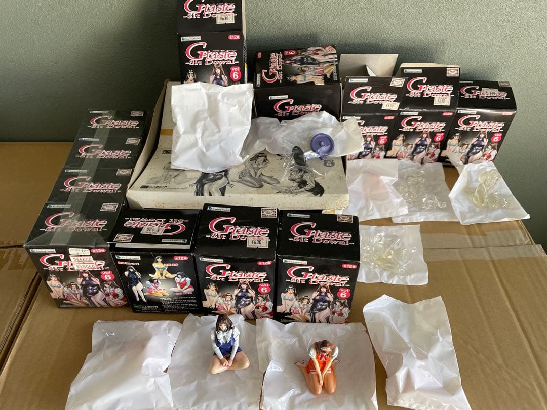 G-taste トレーディングフ イギュア Vol.6 12箱・2個セット売り