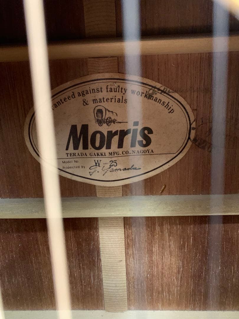 Morris アコースティックギター　W-25