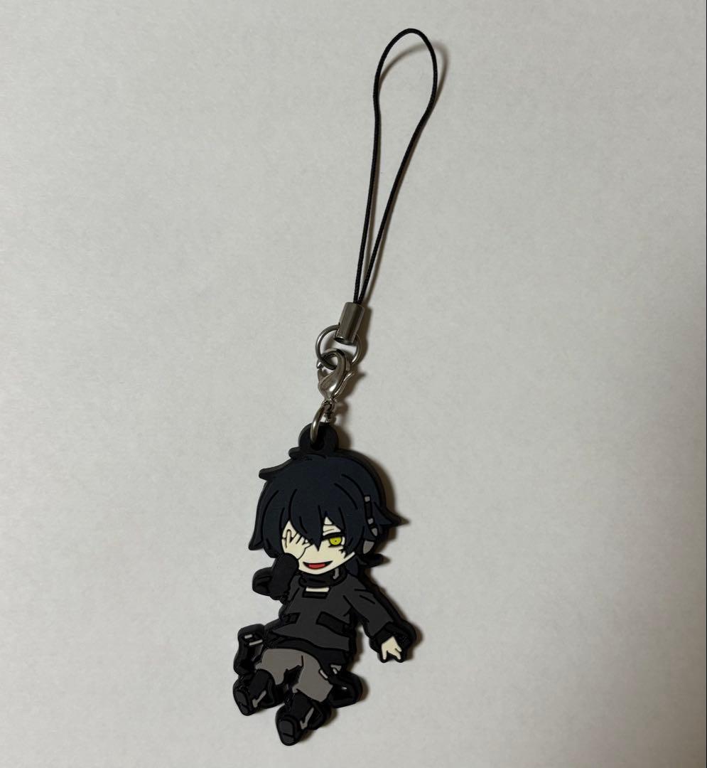 カゲロウプロジェクト カゲプロ ラバーストラップ　クロハ 黒コノハ 非売品 じん