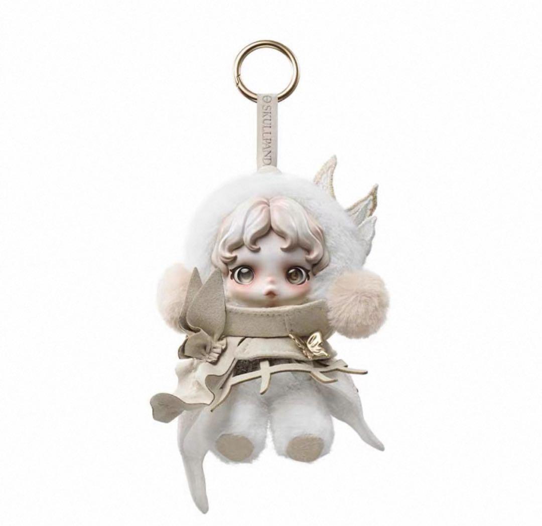 【Mana】SKULLPANDA ぬいぐるみ ホワイト レッド 2点