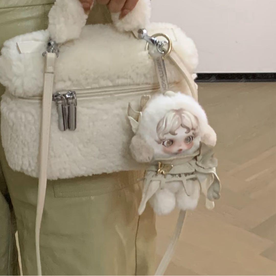 【Mana】SKULLPANDA ぬいぐるみ ホワイト レッド 2点