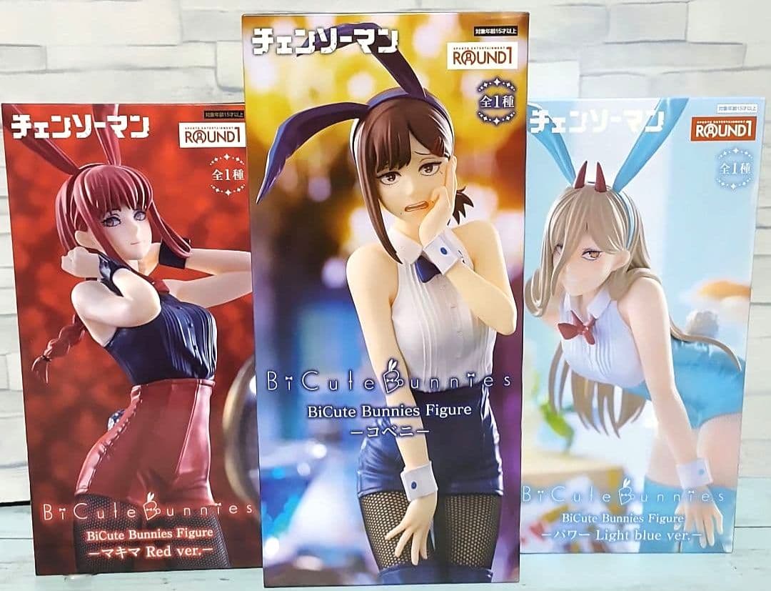 チェンソーマン BiCute Bunnies Figure フィギュア 3種