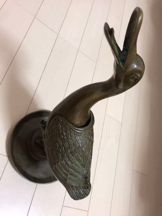 アヒル形薫炉　乾隆年製　貴重　本物保証