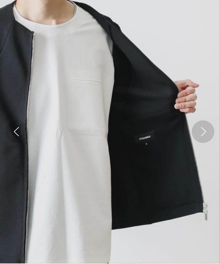 ATTACHMENT PEニット　シングルライダース