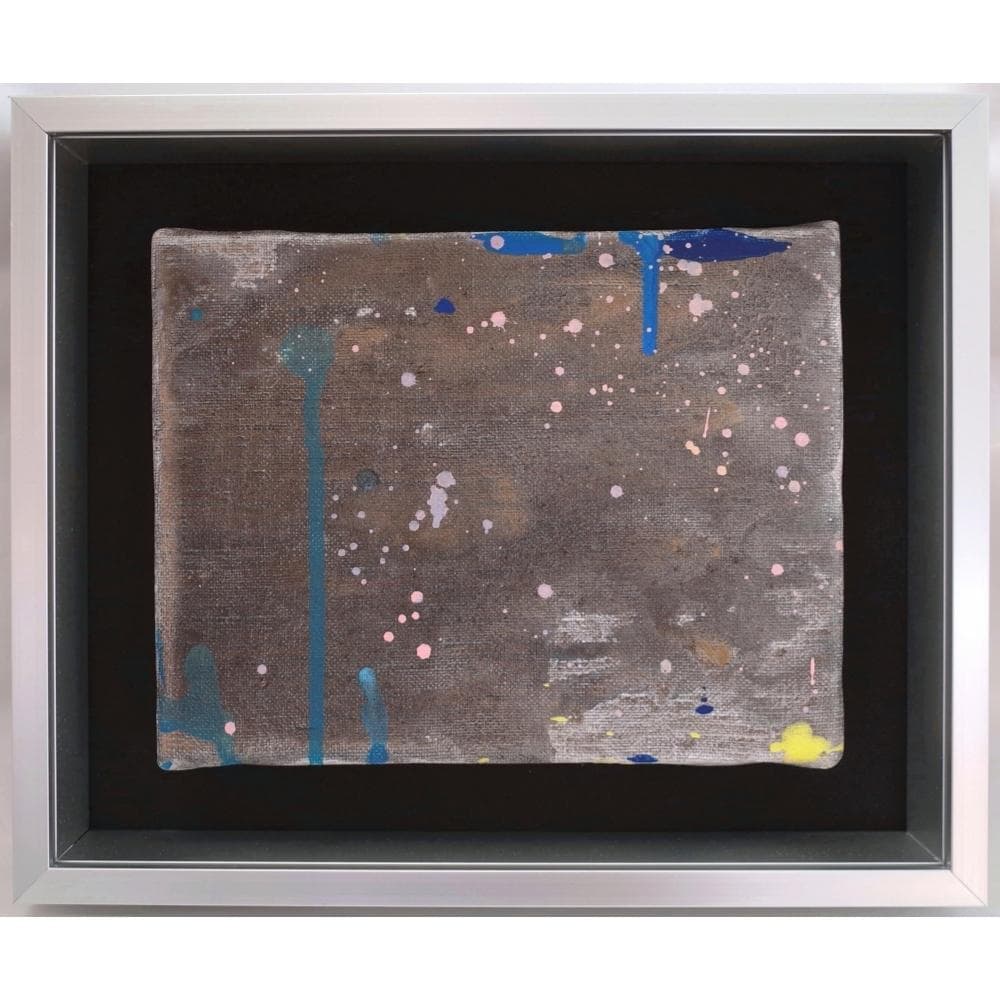 内野隆文　city　抽象画　絵画　F0号　アクリル画　現代美術　アート作品　真作