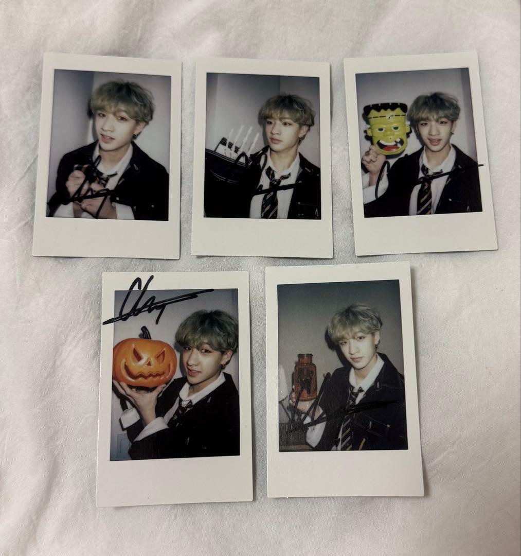 straykids スキズ ポラロイドトレカ サイン バンチャン