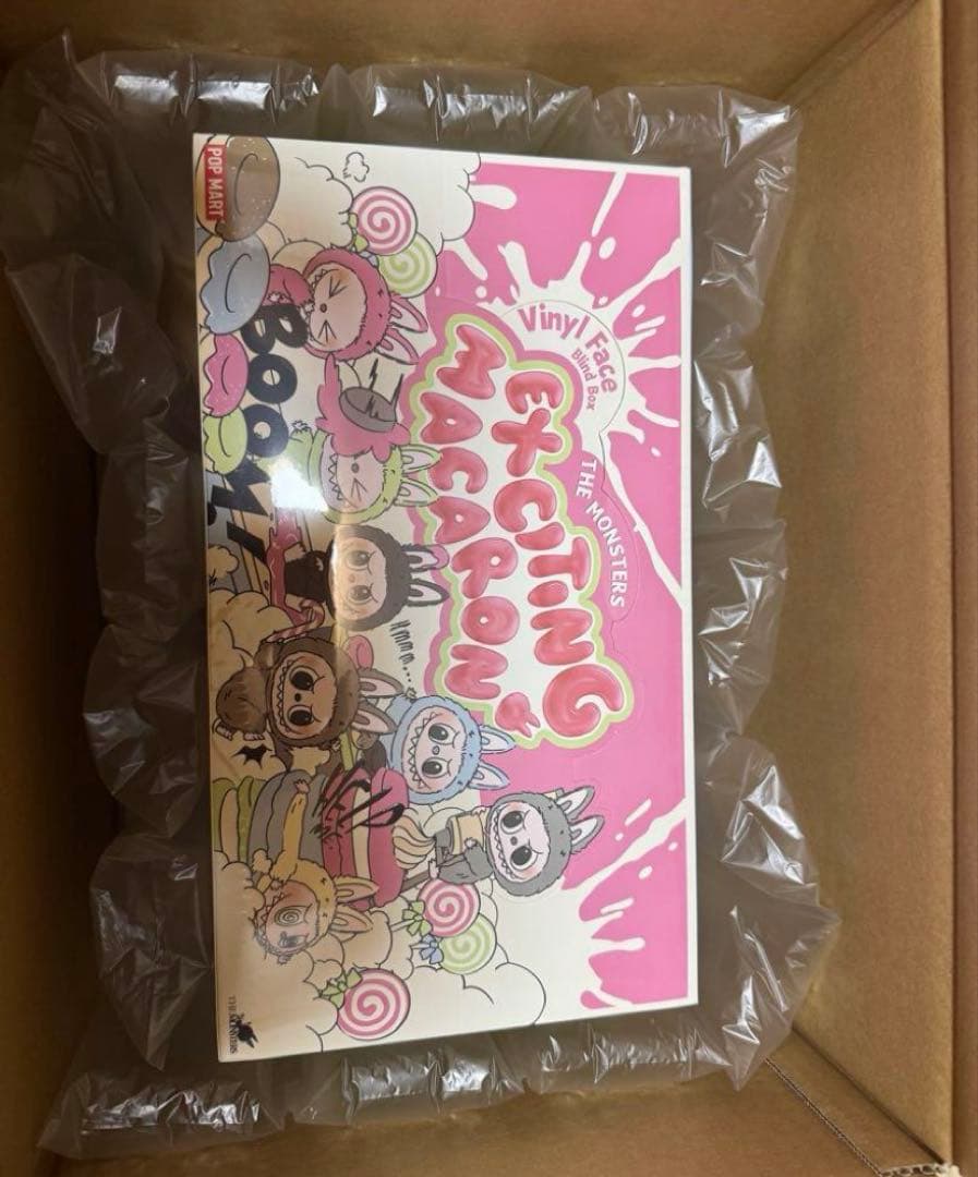 POPMART LABUBU ぬいぐるみ マカロン アソートボックス 5BOX