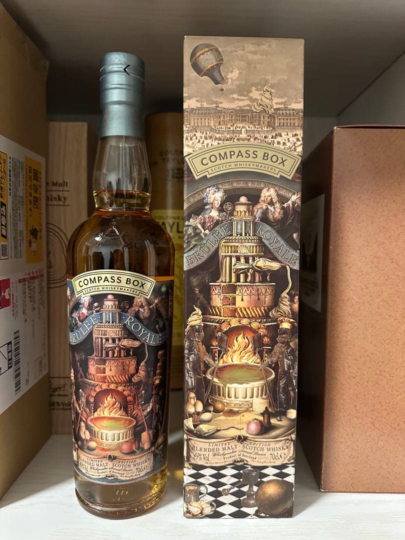 コンパスボックス ブリュレ ロワイヤル 49% 700ml　1本
