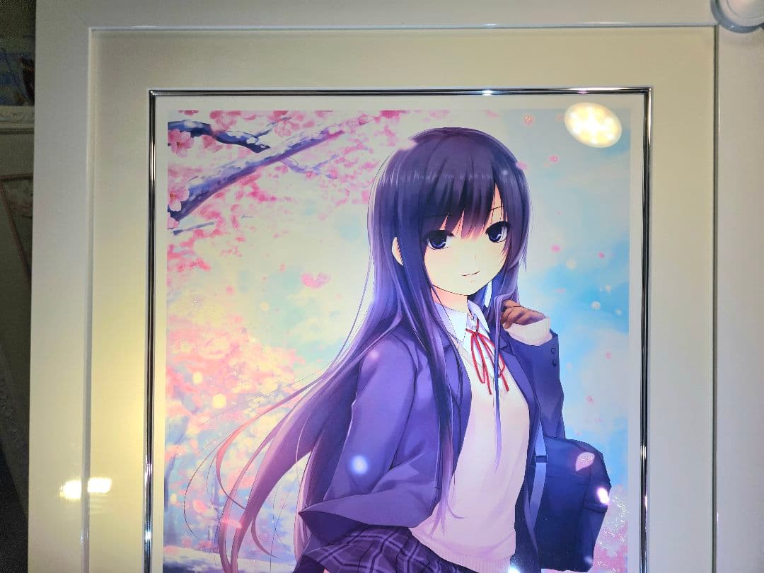 アールビバン 版画 珈琲貴族 桜道