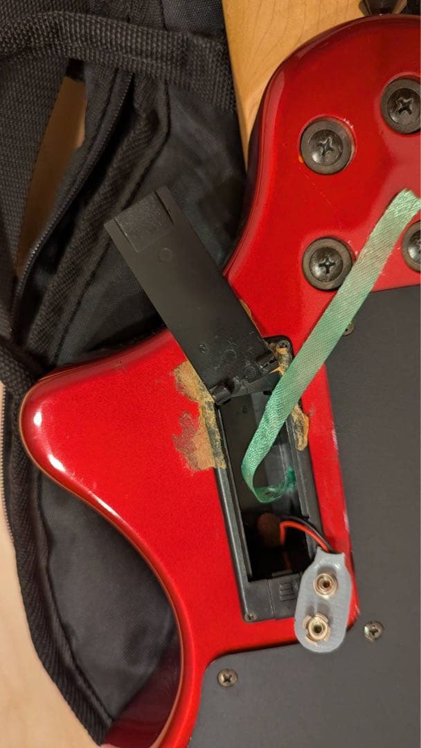 FERNANDES zo-3ギター 赤 ジャンク品