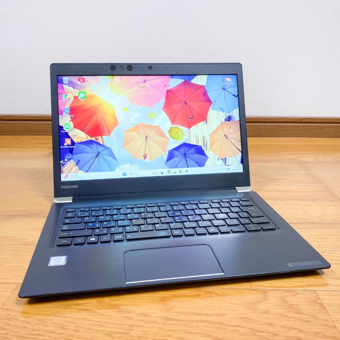 美純✨7世代i5 メモリ8 SSD128 初心者向トウシバ バッテリー〇