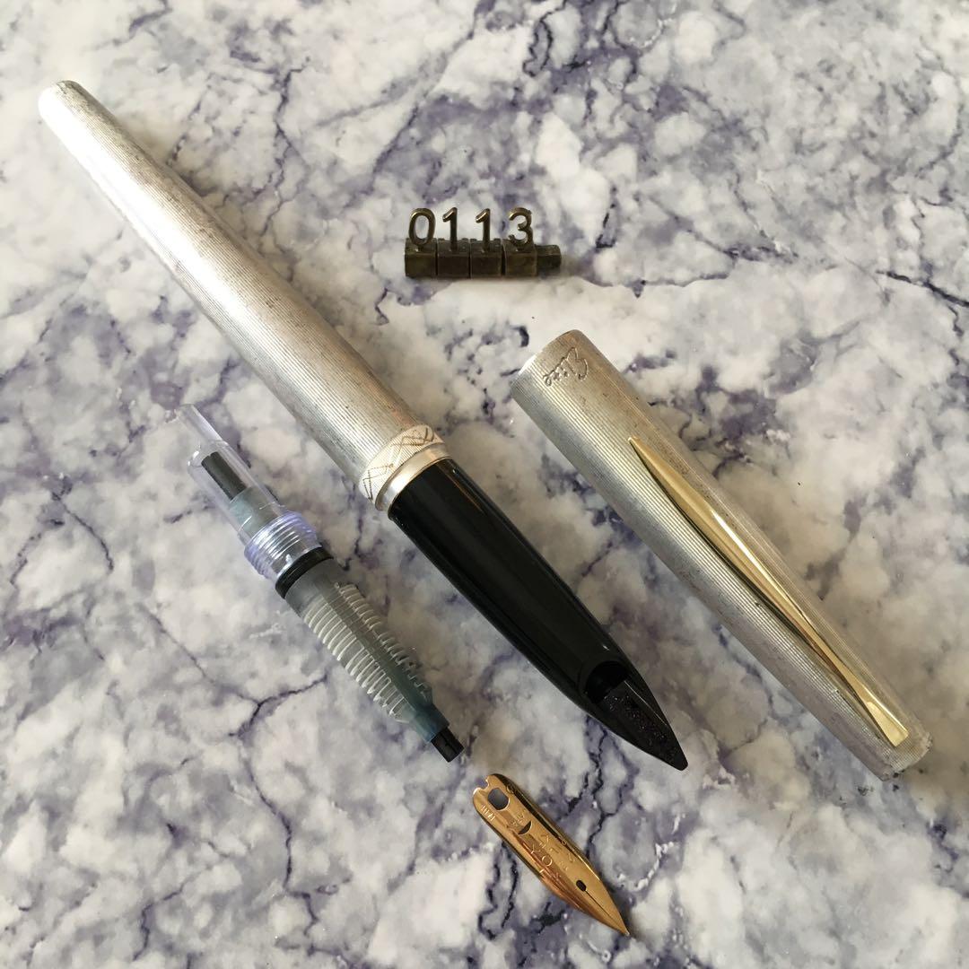 #0113 オーバーホール済み パイロット PILOT エリート 22k