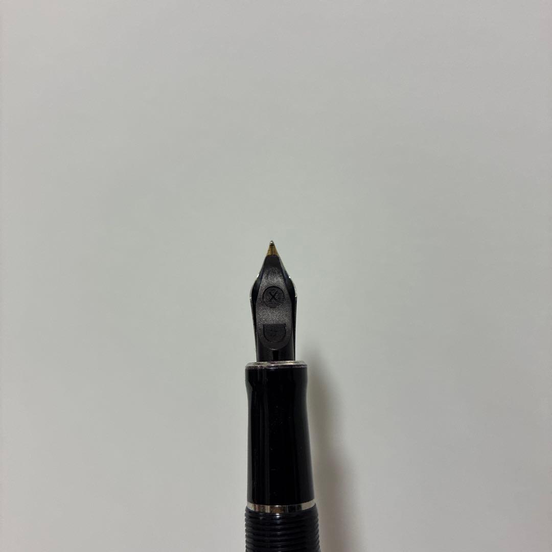 パーカー デュオフォールド 万年筆 インターナショナル ブラックCT 極細