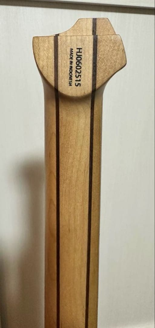 HEX Guitars N700 Transparent Black ヘッドレス