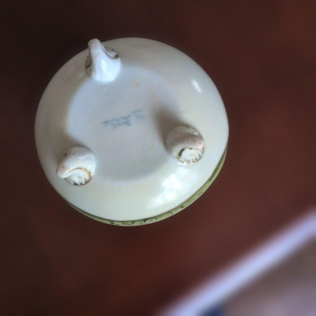 オールドノリタケ（ニッポン印）両手付薔薇花瓶