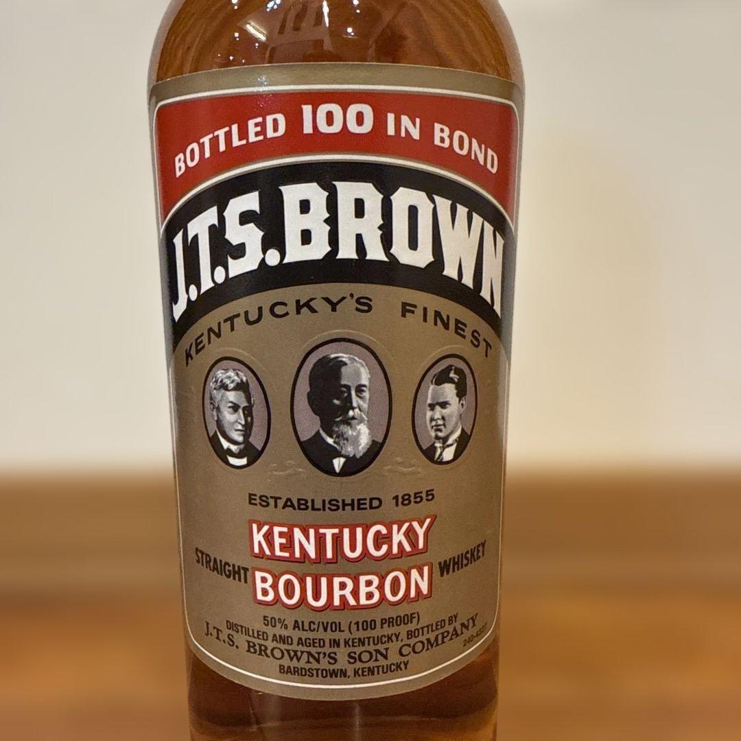【希少】J.T.S. BROWN JTSブラウン100プルーフ　750ml