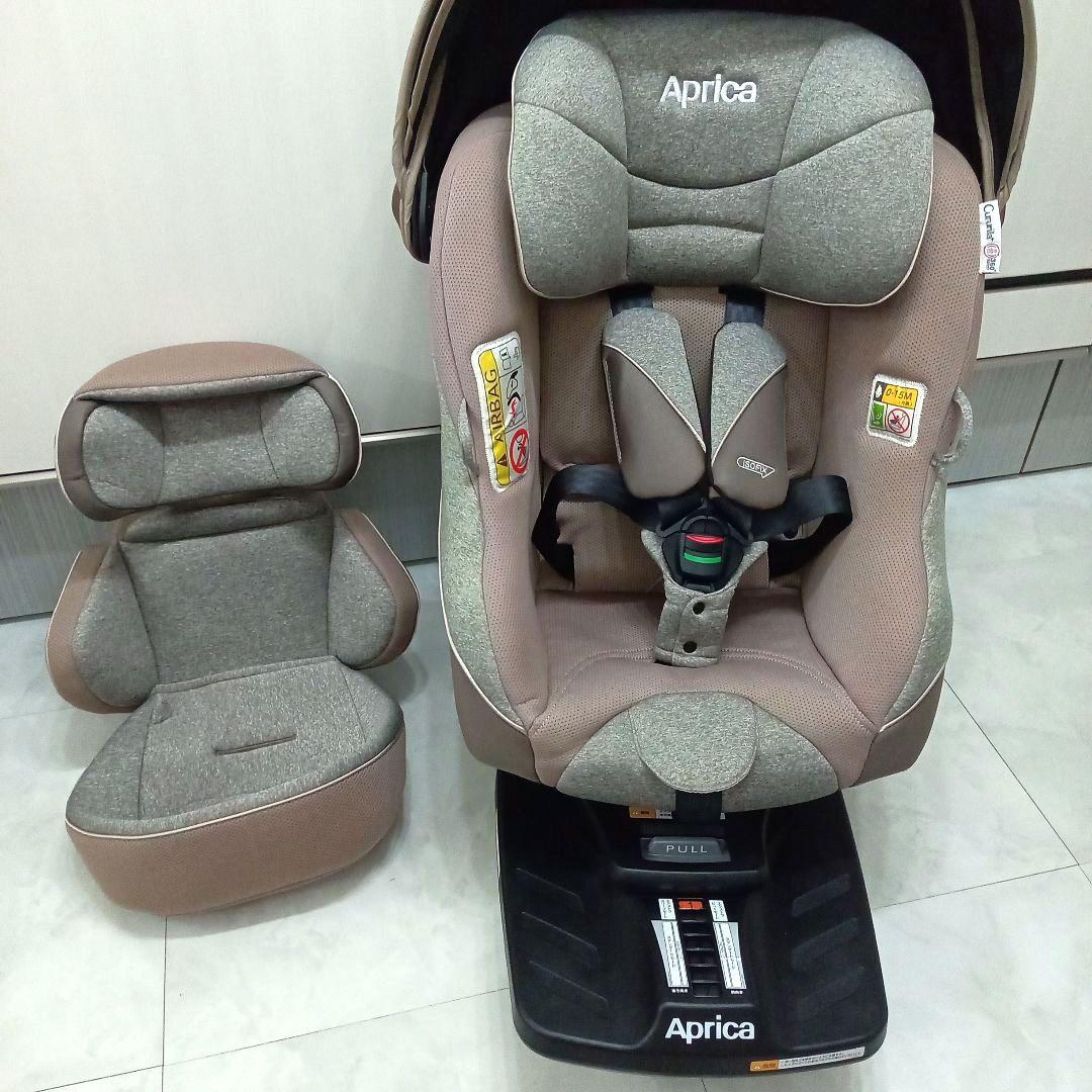 極美品♡【アップリカ】クルリラ プラス 360°セーフティー／ブラウンストーン