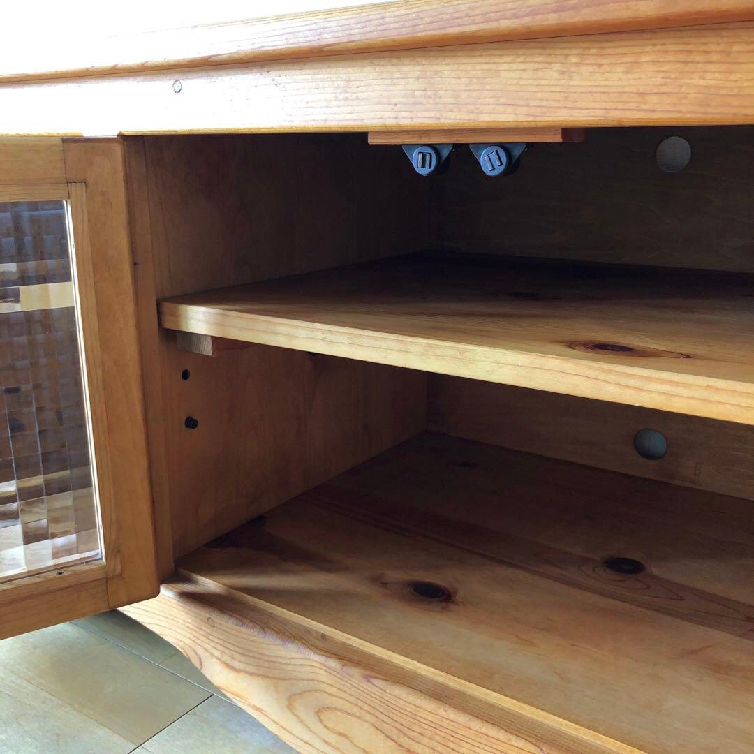 カントリー家具 テレビ用 ローボード リビング収納