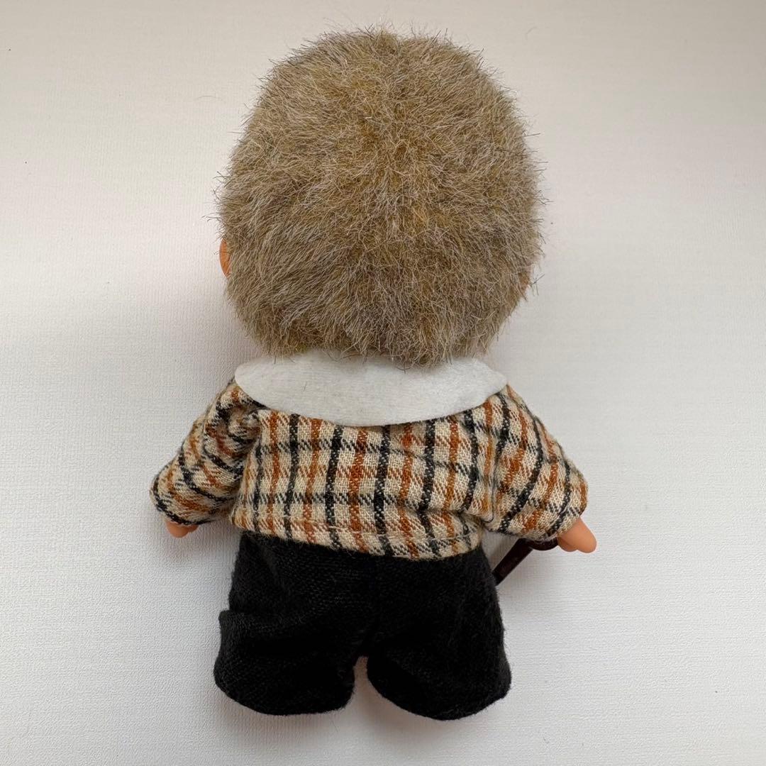 80年代 ソフビ グミ モンチッチ おじいちゃん　monchhichi 584