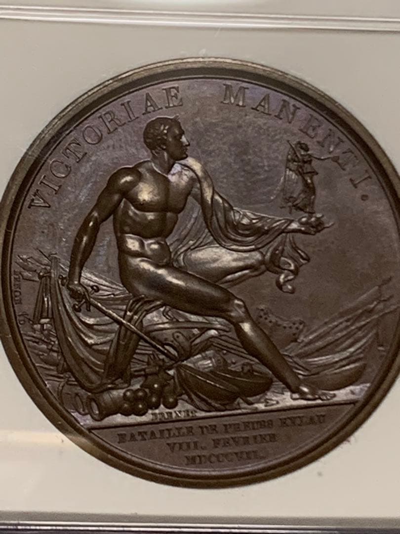 1807年 ナポレオン1世　アイラウの戦い　ブロンズメダル