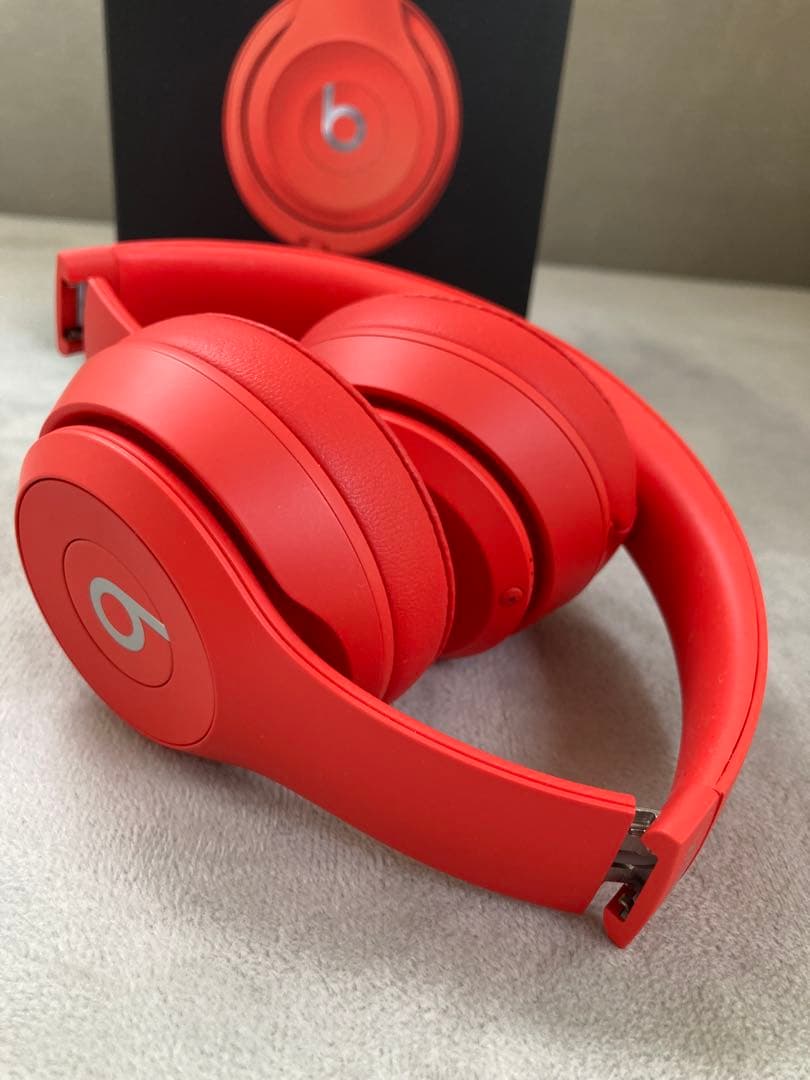 Beats Solo3 ワイヤレスヘッドホン レッド
