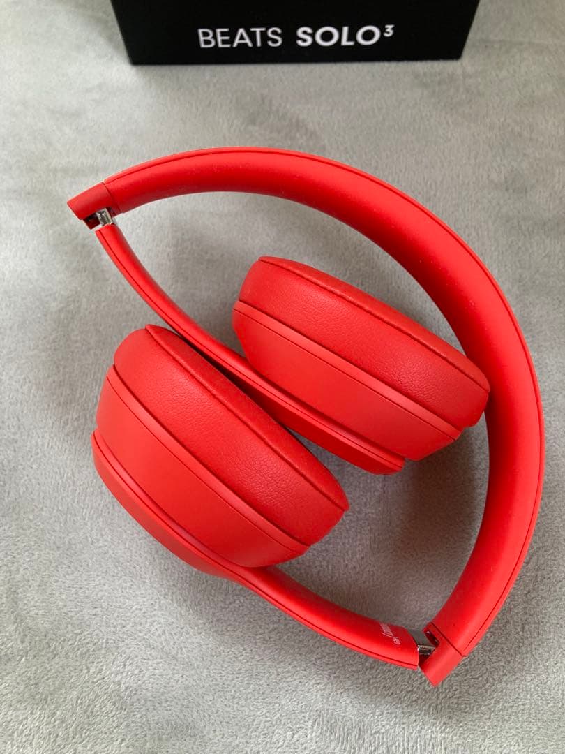 Beats Solo3 ワイヤレスヘッドホン レッド
