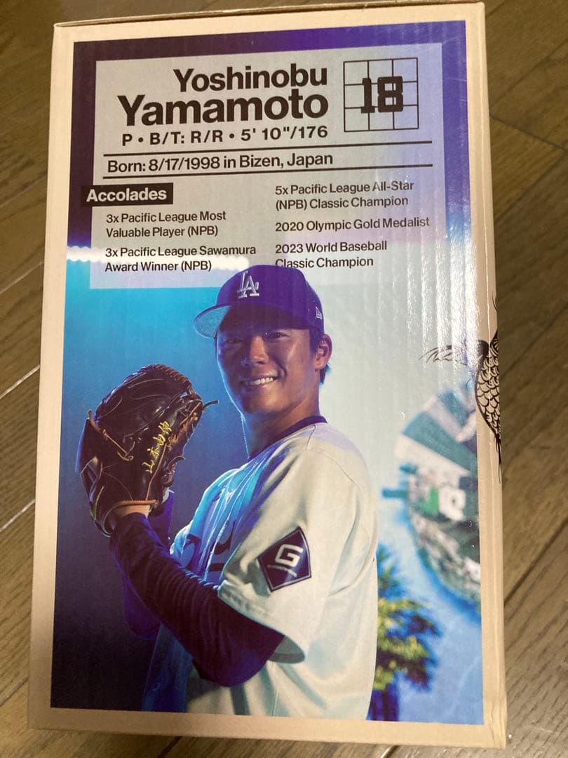 ボブルヘッド 山本由伸 ドジャース フィギュア　必見