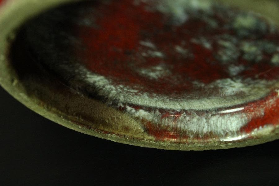 中国美術 窯変釉 壷(K-A354)