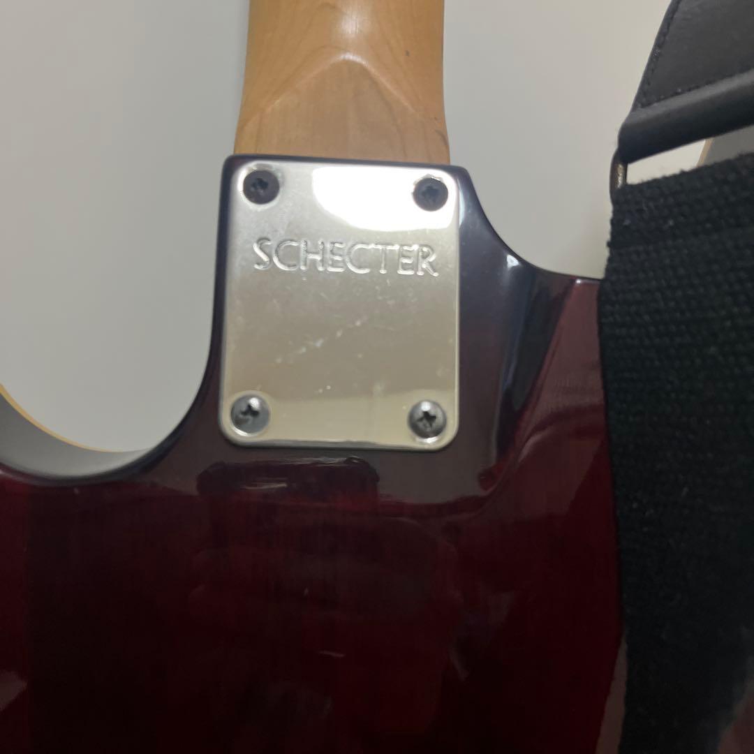 Schecter diamond series エレキギター ワインレッド