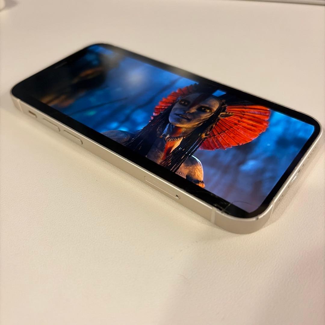 iPhone 12 mini ホワイト 256GB SIMフリー ※画面ヒビあり