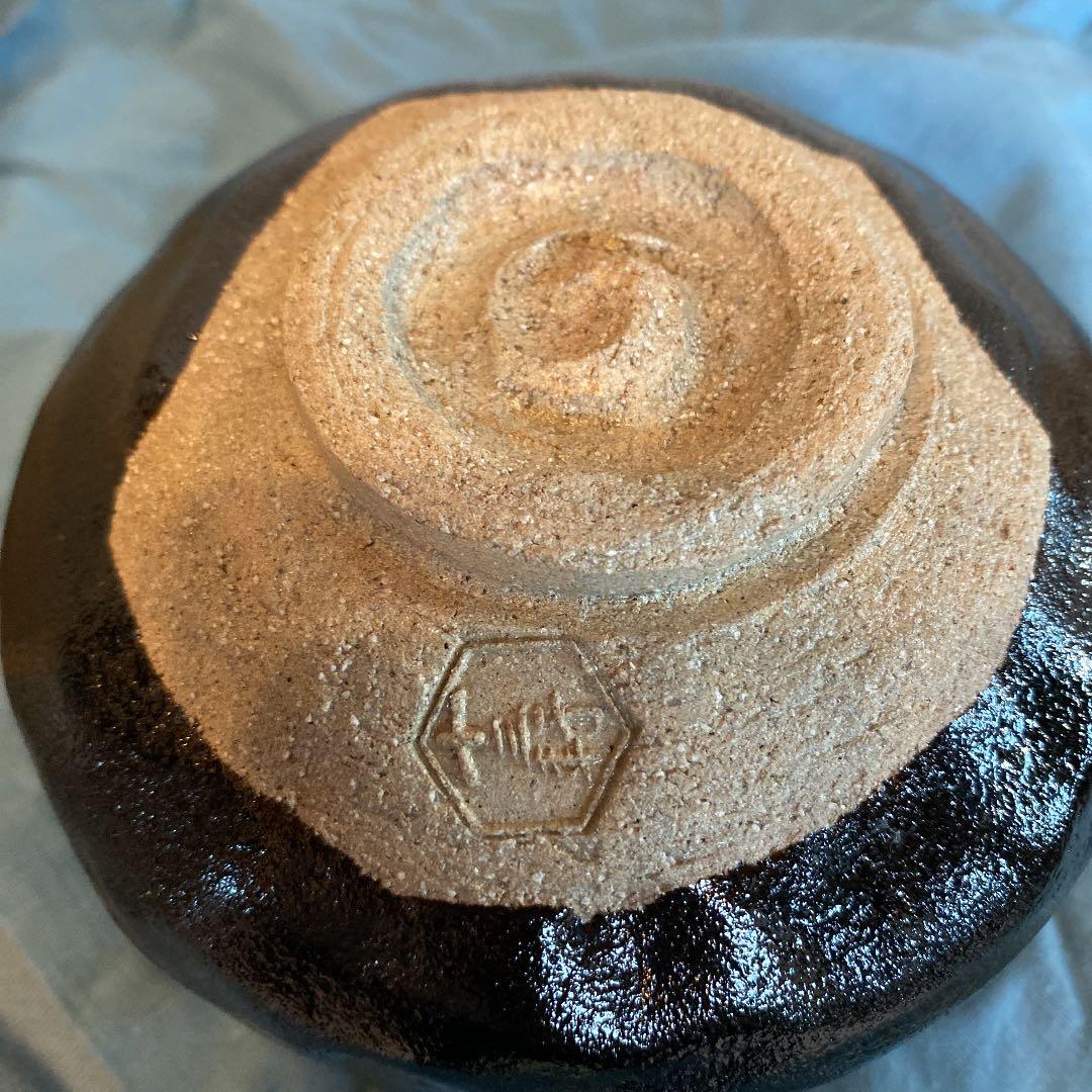 茶道茶碗① 吉向十三軒　黒