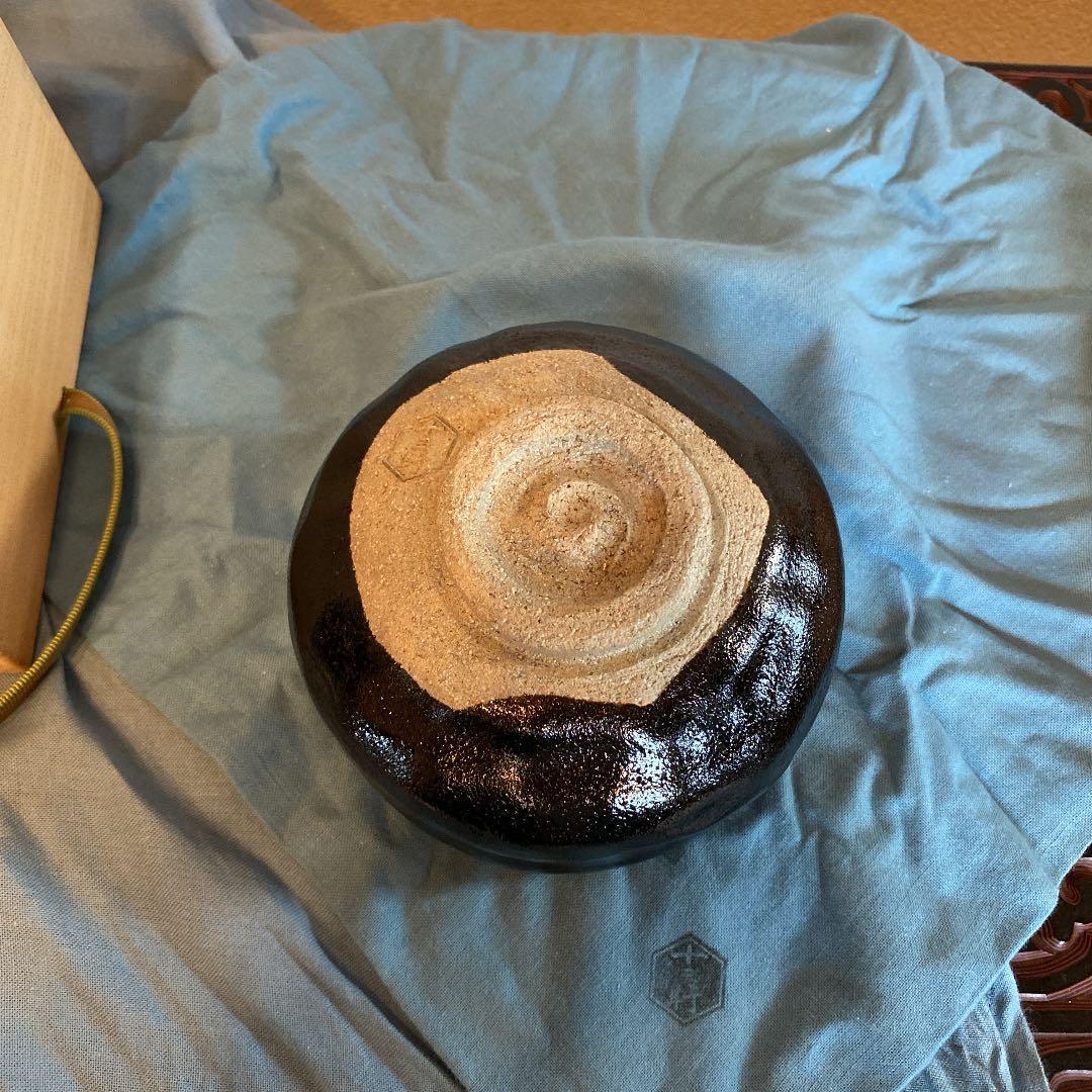 茶道茶碗① 吉向十三軒　黒