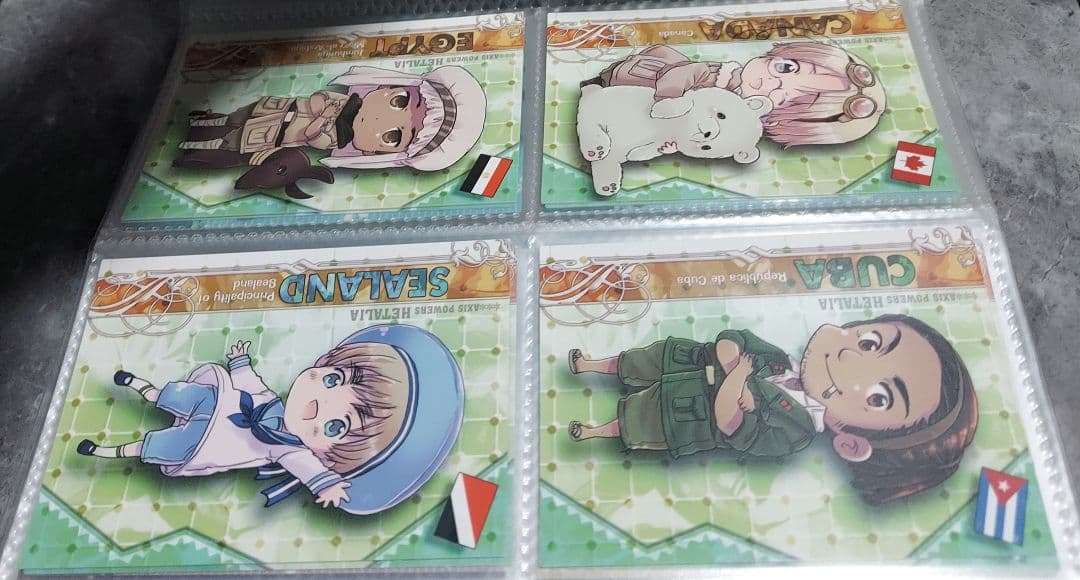 ヘタリア トレーディングカード 初版　68枚　スペシャルカード　ノーマル　原作柄