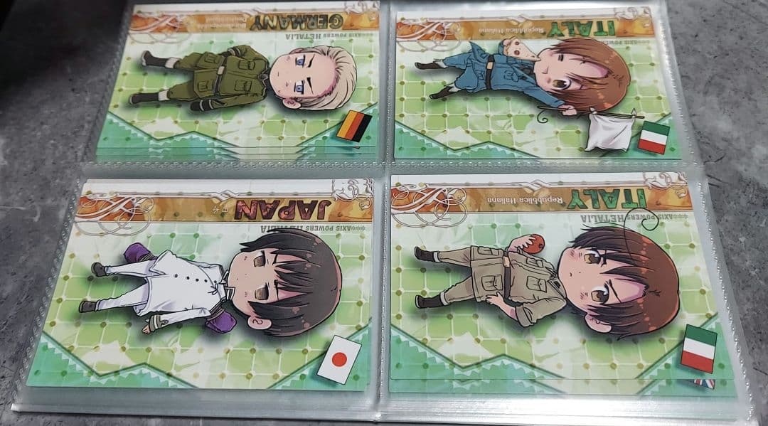 ヘタリア トレーディングカード 初版　68枚　スペシャルカード　ノーマル　原作柄