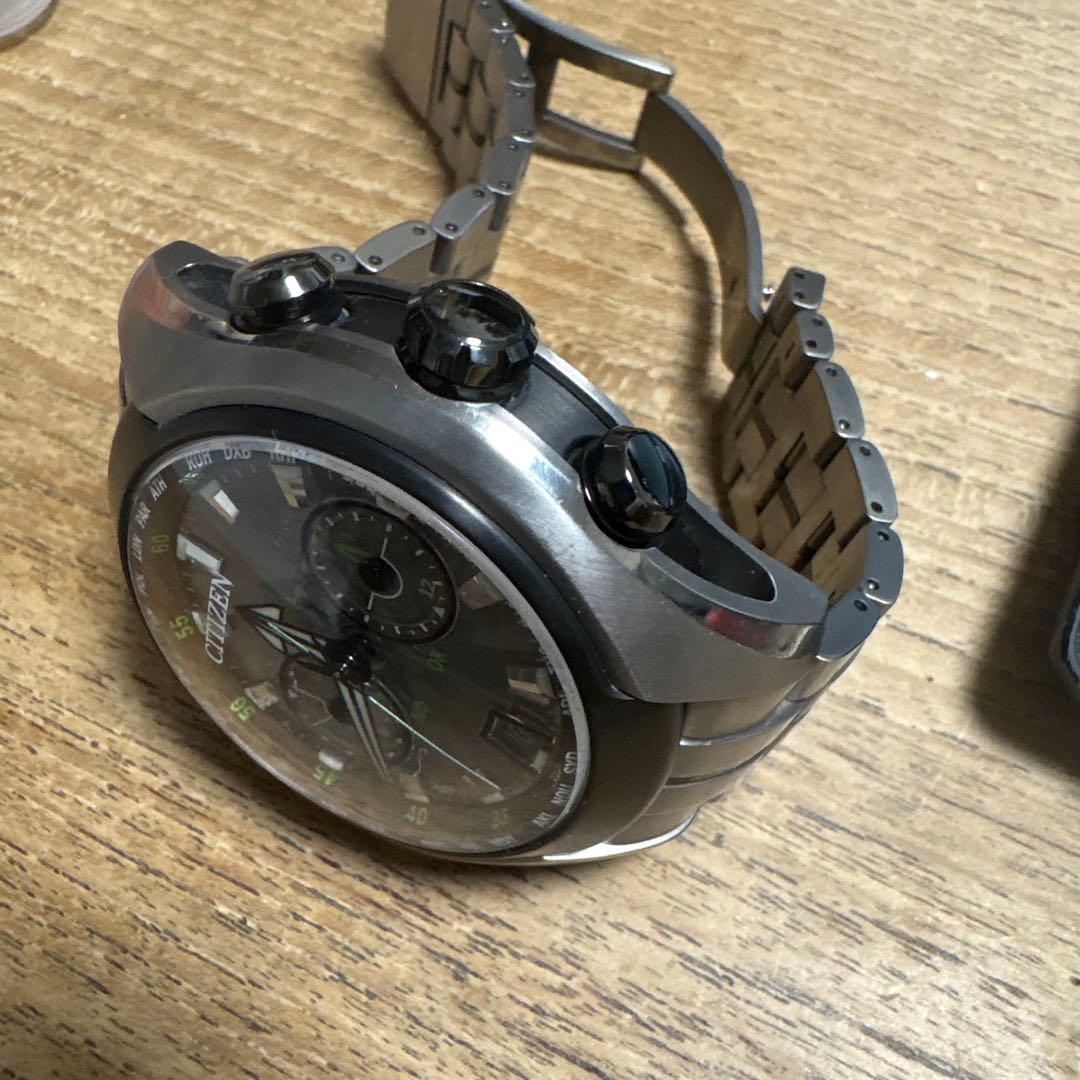 CITIZEN SATELLITE WAVE 腕時計中古　美品