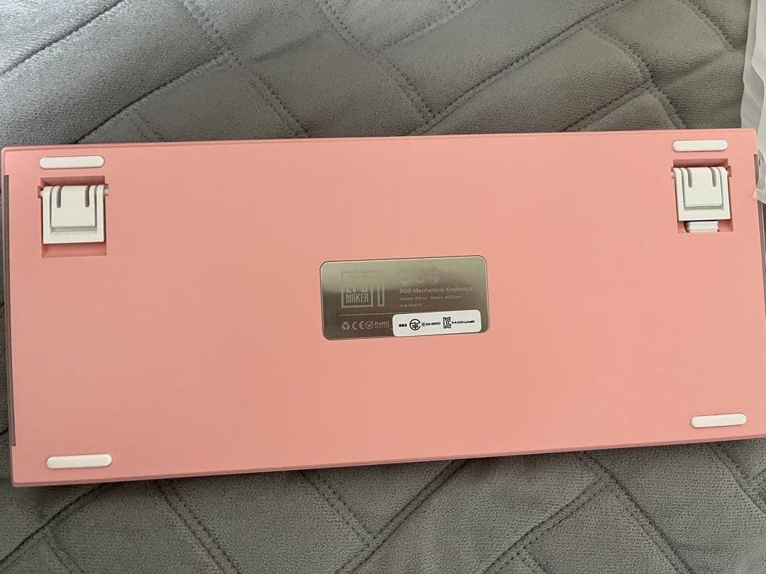 Epomaker G84 ピンク メカニカルキーボード