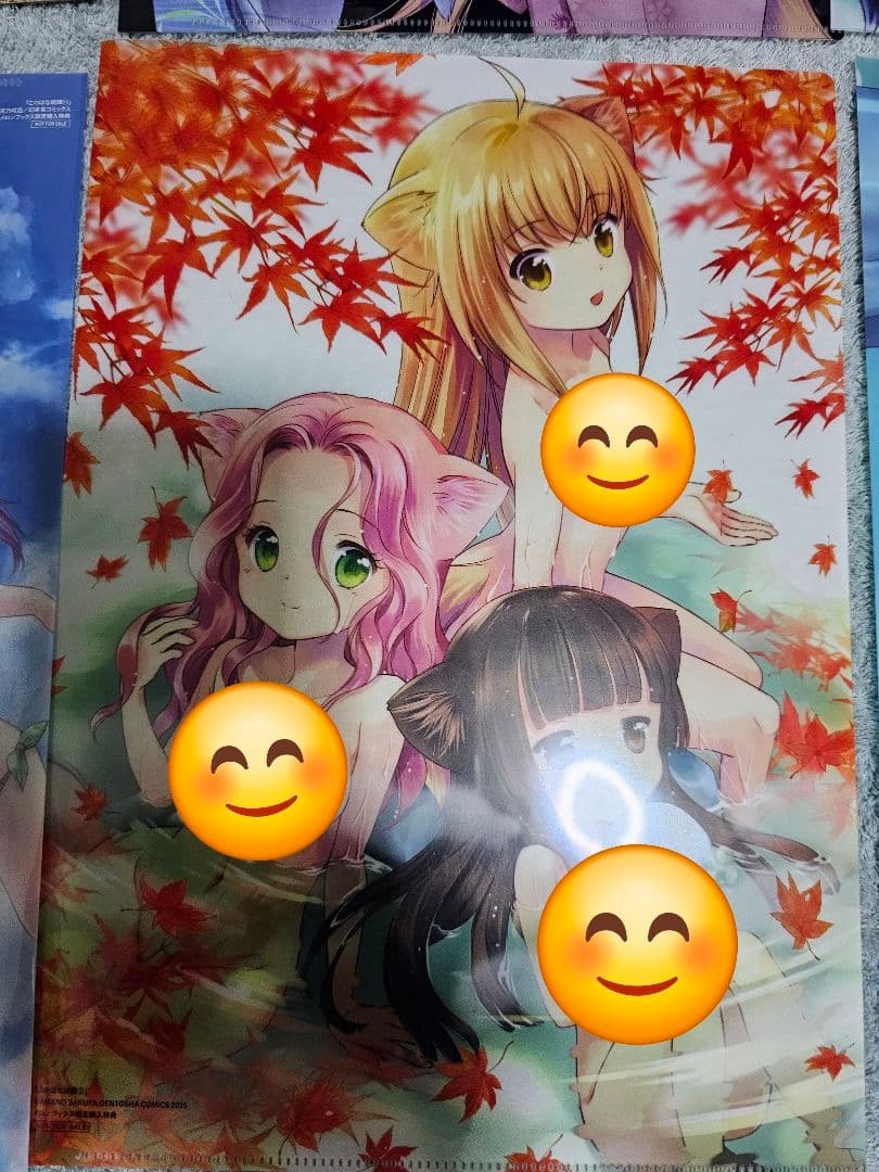 このはな綺譚　めくれるクリアファイル　冊子　ドックタグ　ミニ色紙