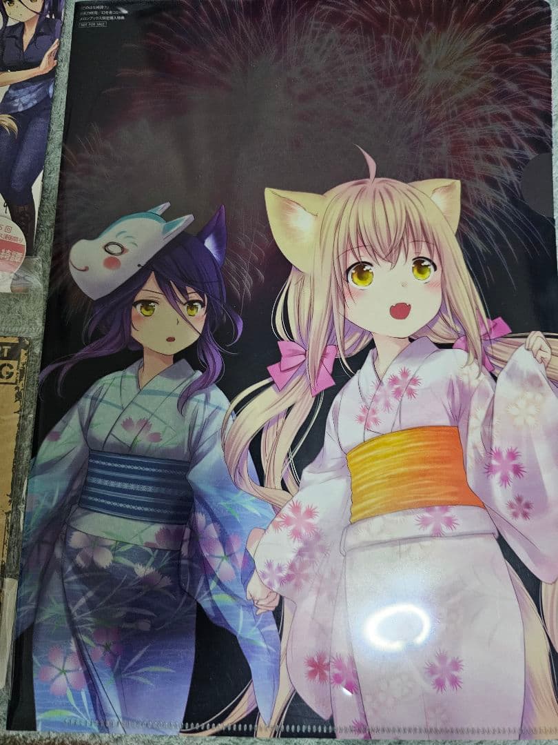 このはな綺譚　めくれるクリアファイル　冊子　ドックタグ　ミニ色紙