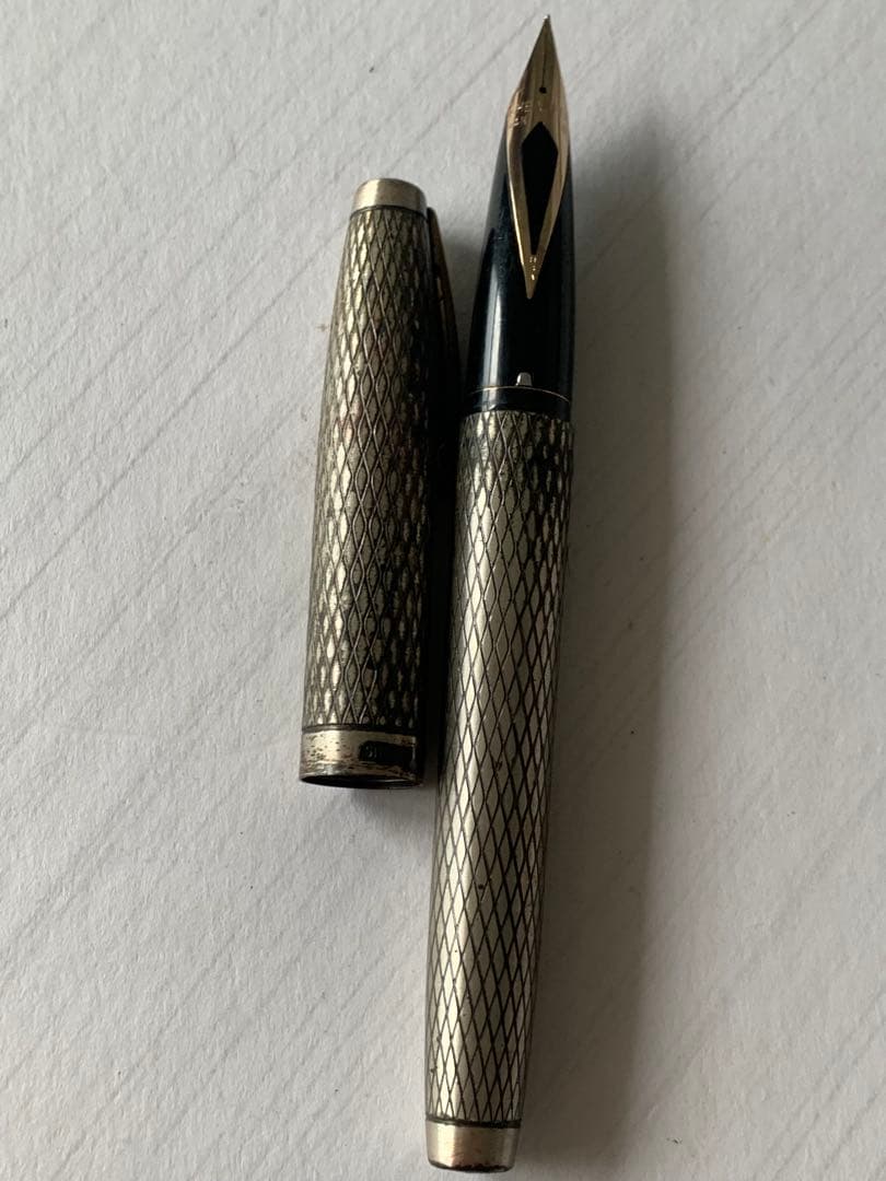 Sheaffer インペリアル シルバー 万年筆 14K