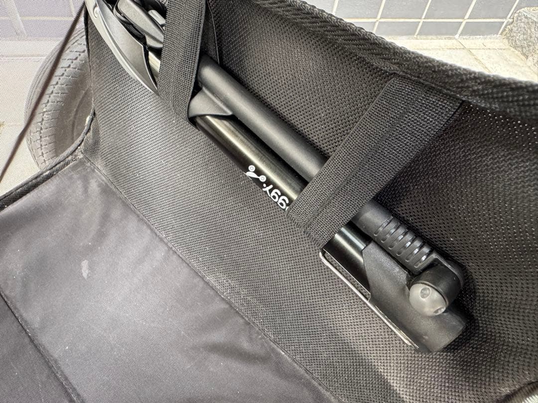 Air Buggy Dome2 SMサイズ ブラック ペットカート 中古