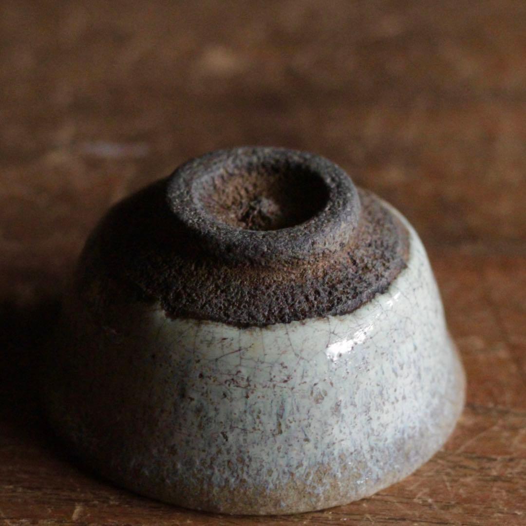 美しき 斑釉 盃 ぐい呑み ちょこ 酒器 古道具 アンティーク