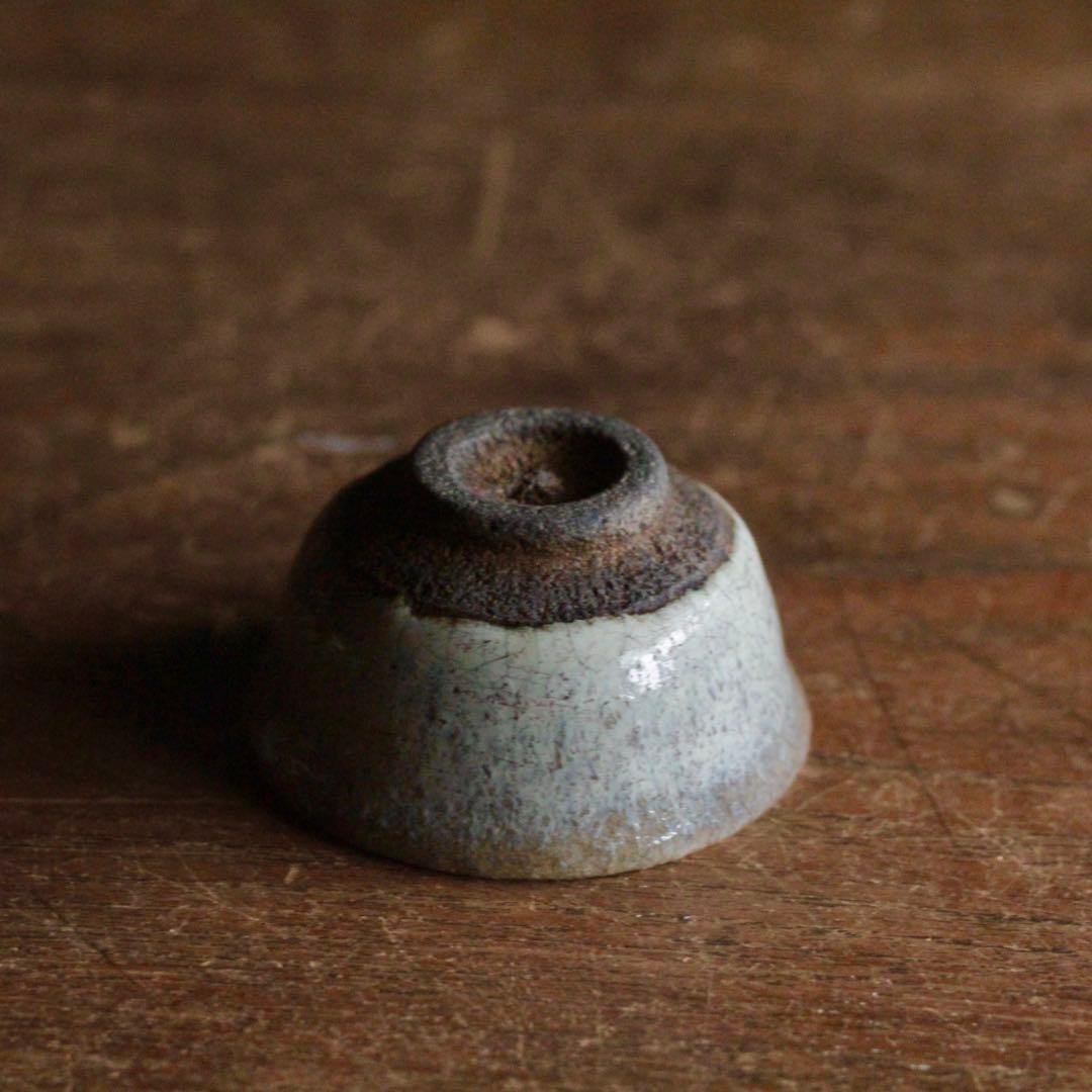 美しき 斑釉 盃 ぐい呑み ちょこ 酒器 古道具 アンティーク