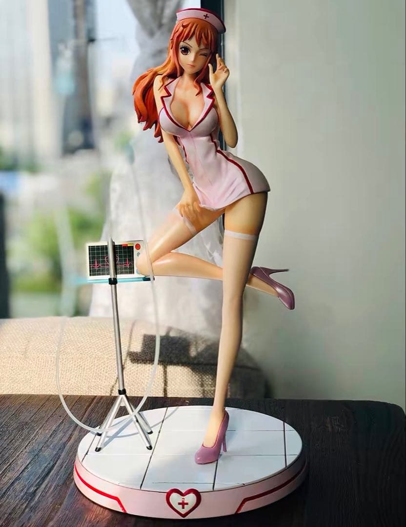 ワンピース ナミ ルフィ ガレージキット ガレキ スタチュー④⑤