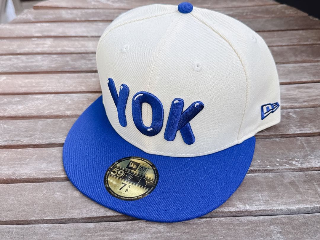 ニューエラ NEWERA横浜限定 YOK キャップ 未使用品 7 5/8 ①