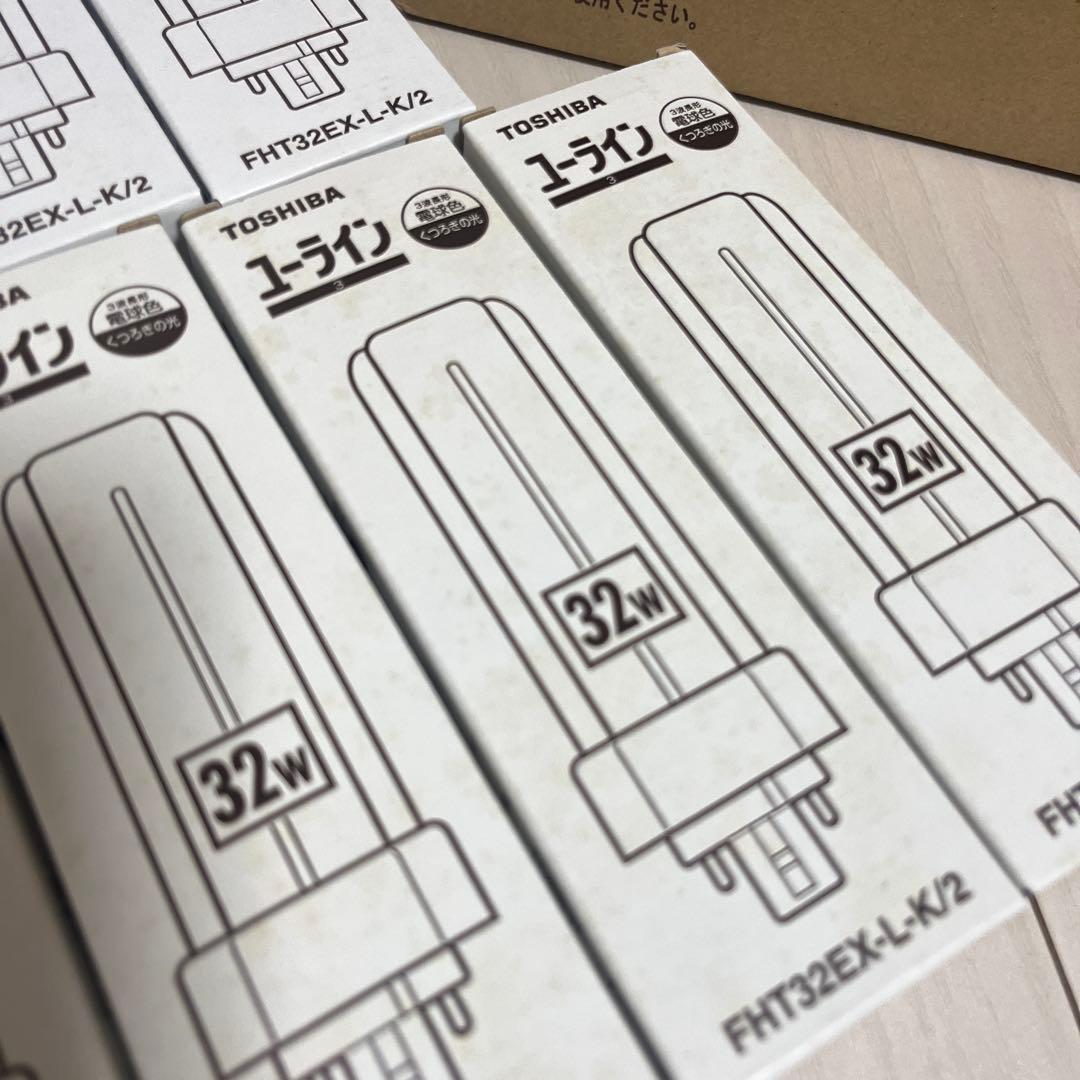 TOSHIBA FHT32EX-L-K/2 32W 蛍光灯 7本セット