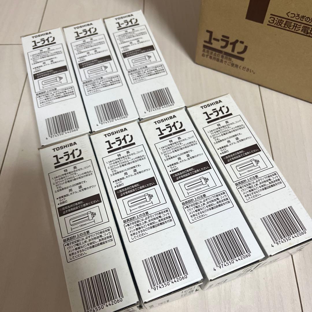 TOSHIBA FHT32EX-L-K/2 32W 蛍光灯 7本セット