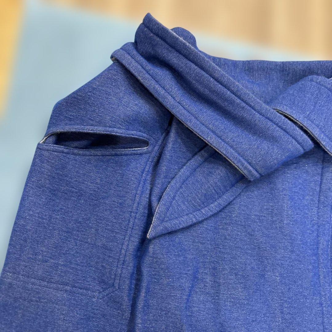 hatsutoki merengue リバーシブルラップスカート(ラピスラズリ)