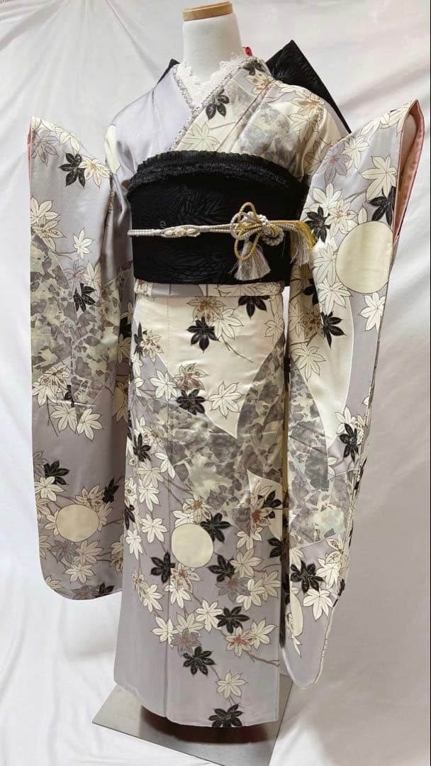 振袖 成人式　振袖6点セット　正絹 振袖フルセット